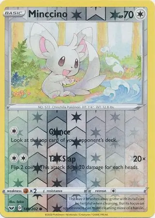 145/202 Minccino SSH Common Reverse Holo