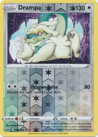 149/202 Drampa SSH Rare Reverse Holo
