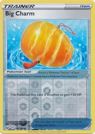 158/202 Big Charm SSH Uncommon Reverse Holo