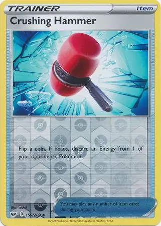 159/202 Crushing Hammer SSH Uncommon Reverse Holo