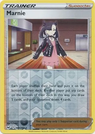 169/202 Marnie SSH Rare Holo Reverse Holo