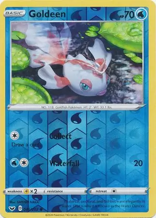 046/202 Goldeen SSH Common Reverse Holo