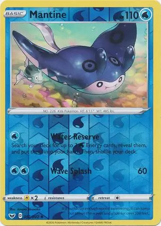 052/202 Mantine SSH Uncommon Reverse Holo