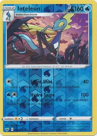 059/202 Inteleon SSH Rare Reverse Holo