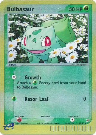 39/95 Bulbasaur MA Common Reverse Holo