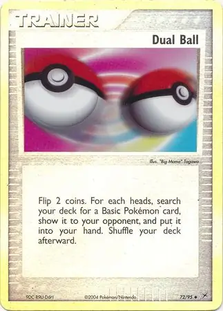 72/95 Dual Ball MA Uncommon Reverse Holo