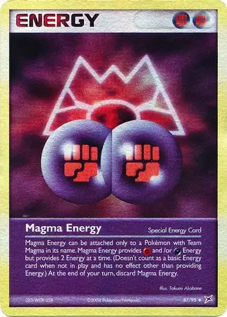 87/95 Magma Energy MA Uncommon Reverse Holo
