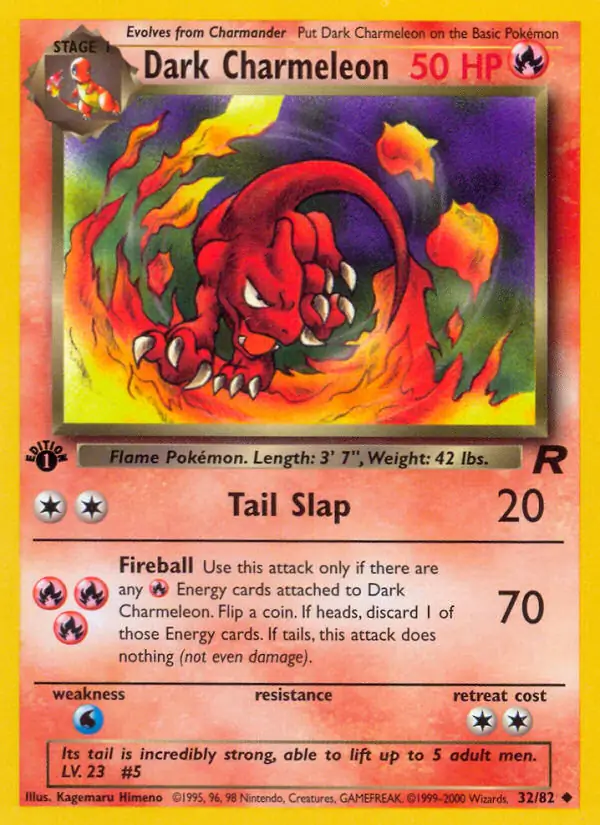 Dark Charmeleon Team Rocket 32/82 Uncommon