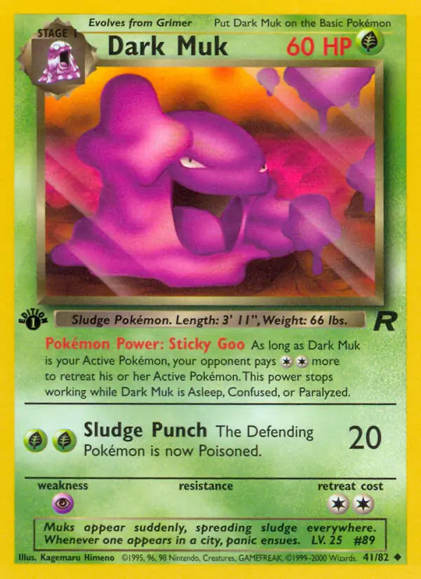 Dark Muk Team Rocket 41/82 Uncommon