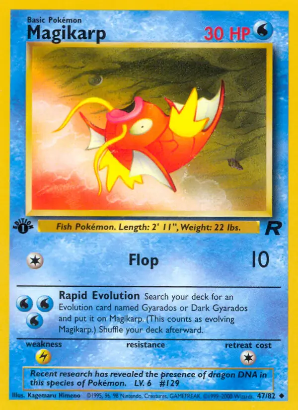 Magikarp Team Rocket 47/82 Uncommon