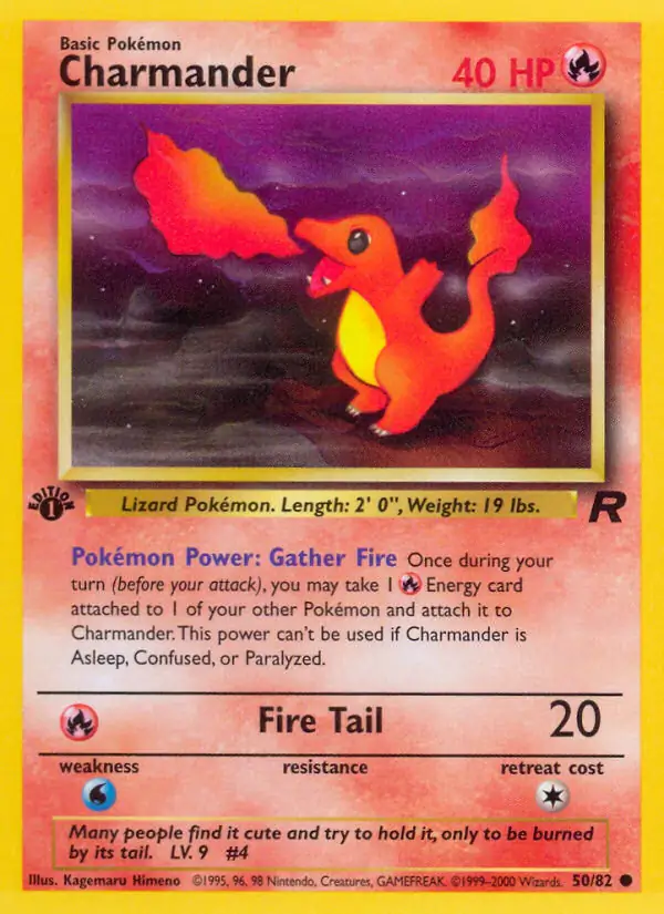 Charmander Team Rocket 50/82 Common
