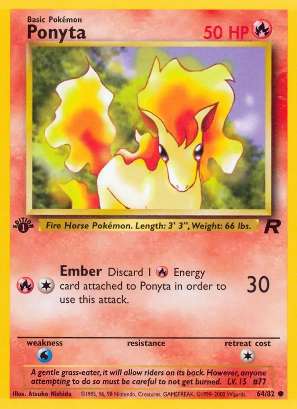 Ponyta Team Rocket 64/82 Common