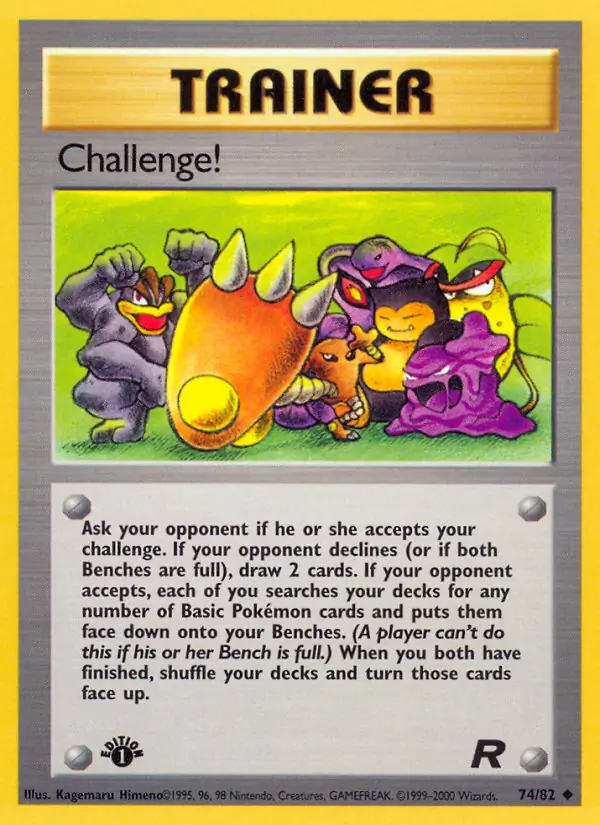 Challenge! Team Rocket 74/82 Uncommon