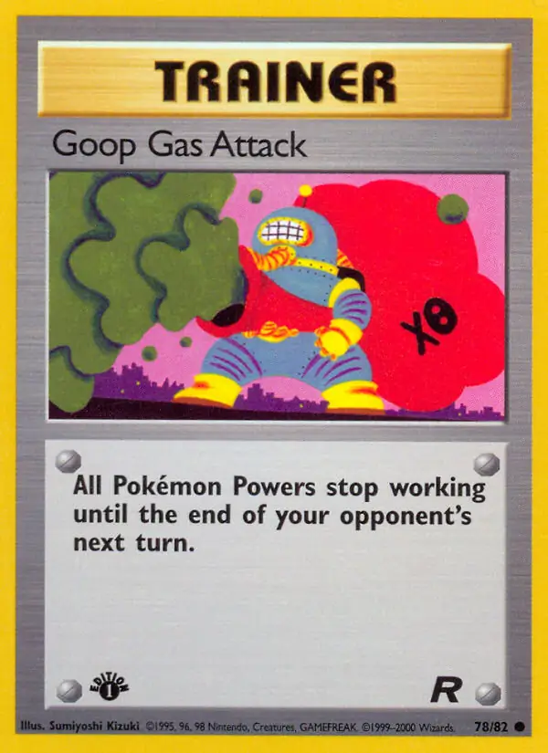 Goop Gas Attack Team Rocket 78/82 Common
