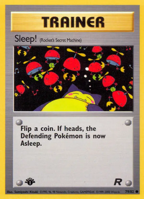 Sleep! Team Rocket 79/82 Common