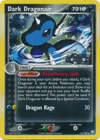Dark Dragonair Team Rocket Returns 31/109 Uncommon Reverse Holo