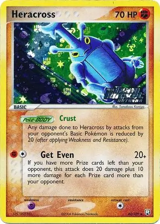 43/109 Heracross TRR Uncommon Reverse Holo