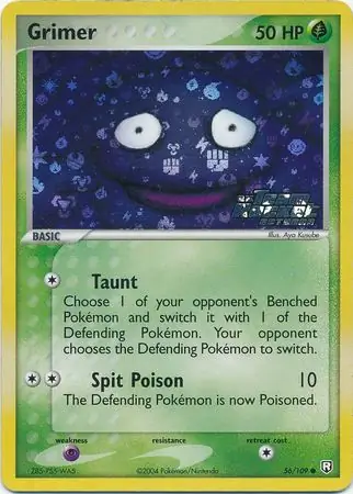 56/109 Grimer TRR Common Reverse Holo