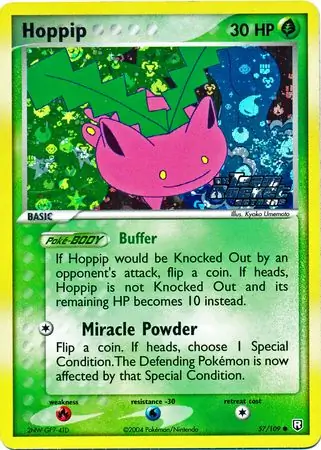 57/109 Hoppip TRR Common Reverse Holo