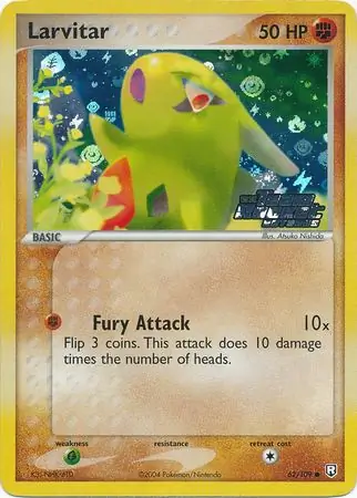 62/109 Larvitar TRR Common Reverse Holo