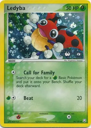 64/109 Ledyba TRR Common Reverse Holo