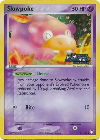 Slowpoke Team Rocket Returns 76/109 Common Reverse Holo