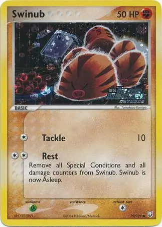 79/109 Swinub TRR Common Reverse Holo