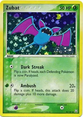 Zubat Team Rocket Returns 82/109 Common Reverse Holo