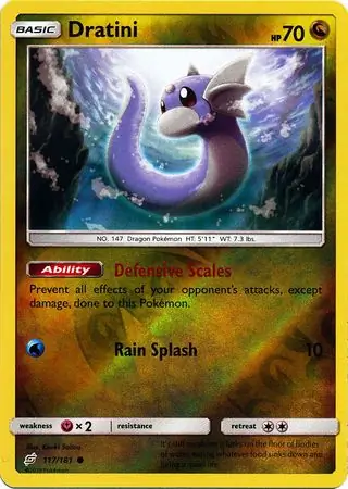 117/181 Dratini TEU Common Reverse Holo
