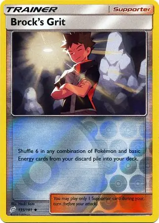135/181 Brock's Grit TEU Uncommon Reverse Holo
