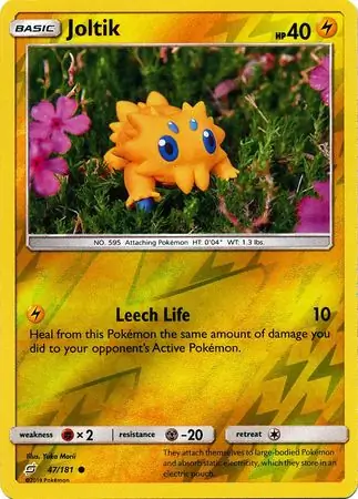 47/181 Joltik TEU Common Reverse Holo