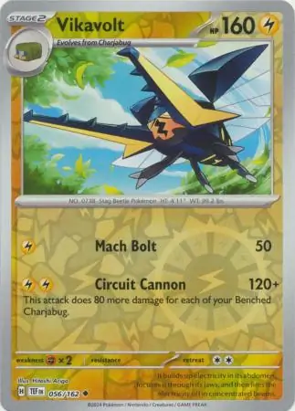 056/162 Vikavolt TEF Uncommon Reverse Holo