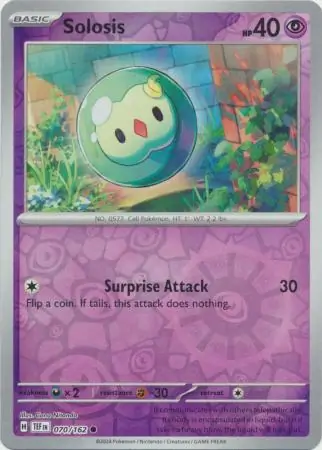 070/162 Solosis TEF Common Reverse Holo