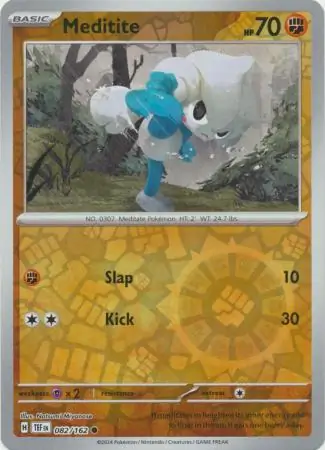 082/162 Meditite TEF Common Reverse Holo