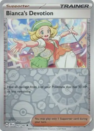 142/162 Bianca's Devotion TEF Uncommon Reverse Holo