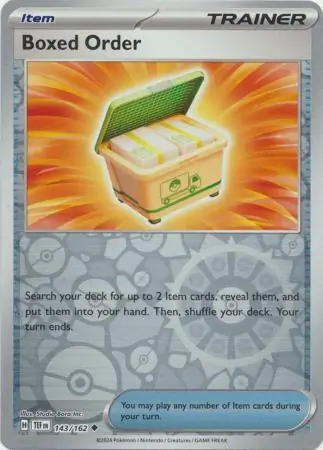 143/162 Boxed Order TEF Uncommon Reverse Holo