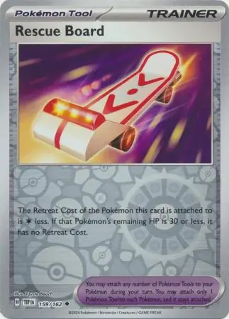 Rescue Board Temporal Forces 159/162 Uncommon Reverse Holo