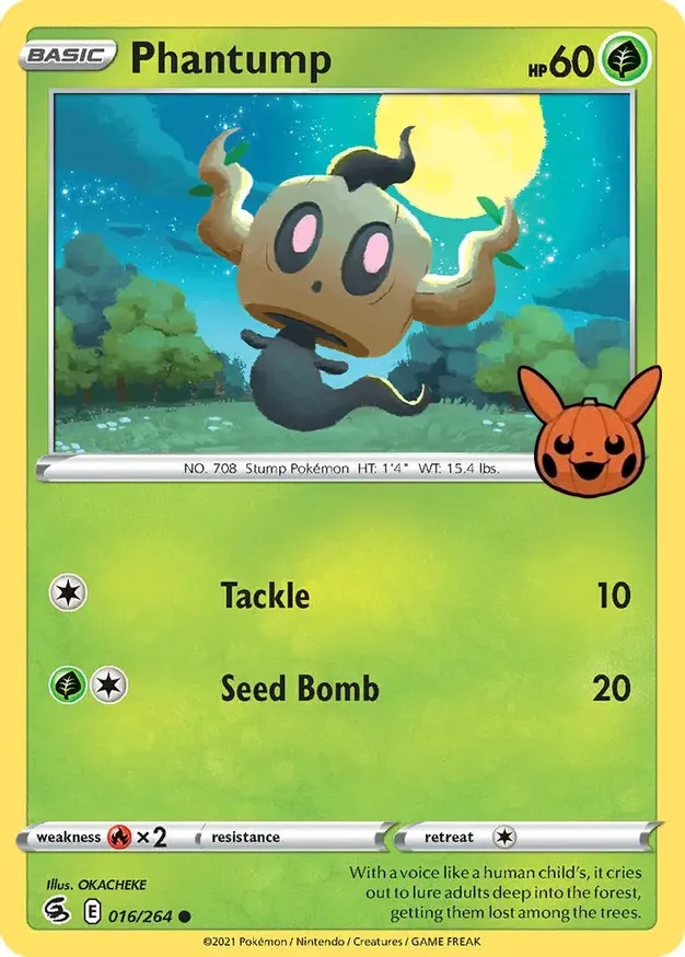 Phantump Trick or Trade 2022 016/264 Common