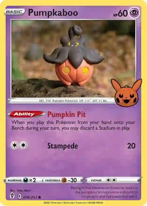 Pumpkaboo Trick or Trade 2022 076/203 Common