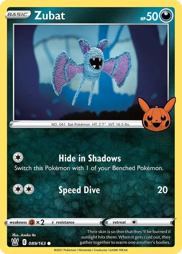 Zubat Trick or Trade 2022 089/163 Common