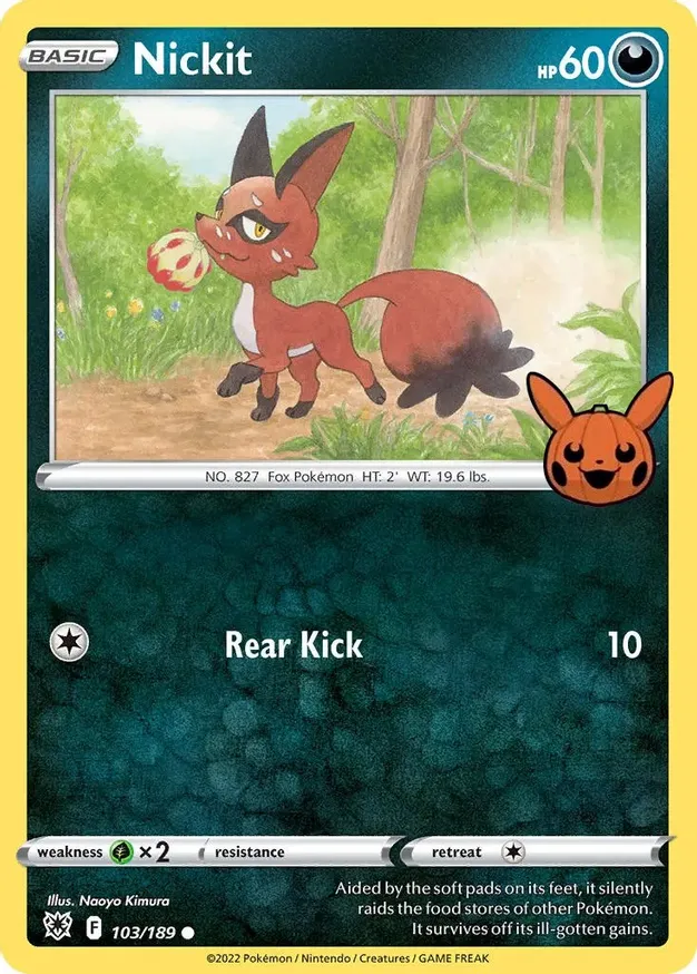 Nickit Trick or Trade 2022 103/189 Common