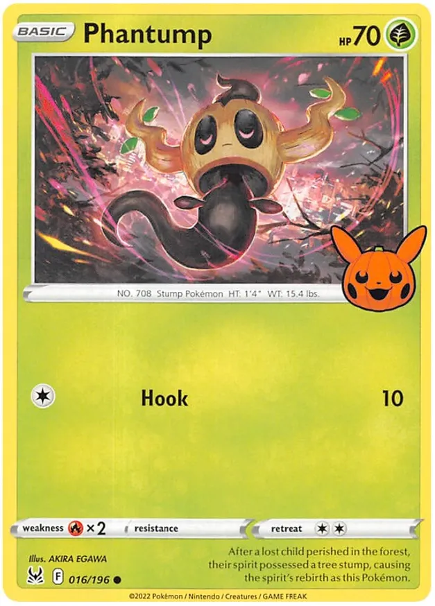 Phantump Trick or Trade 2023 016/196 Common