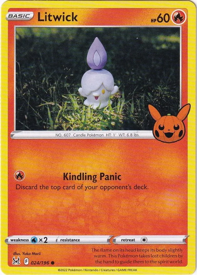 Litwick Trick or Trade 2023 024/196 Common