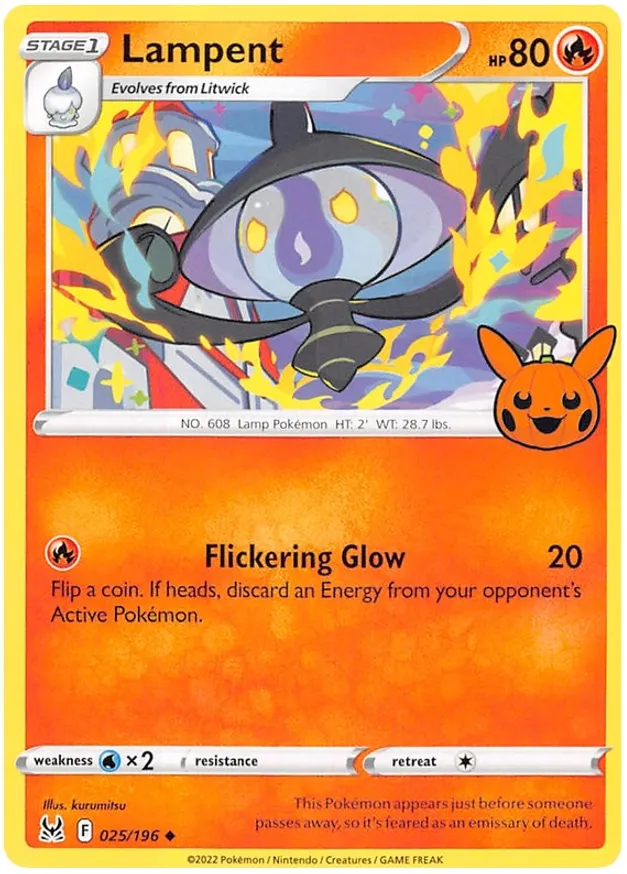 Lampent Trick or Trade 2023 025/196 Uncommon