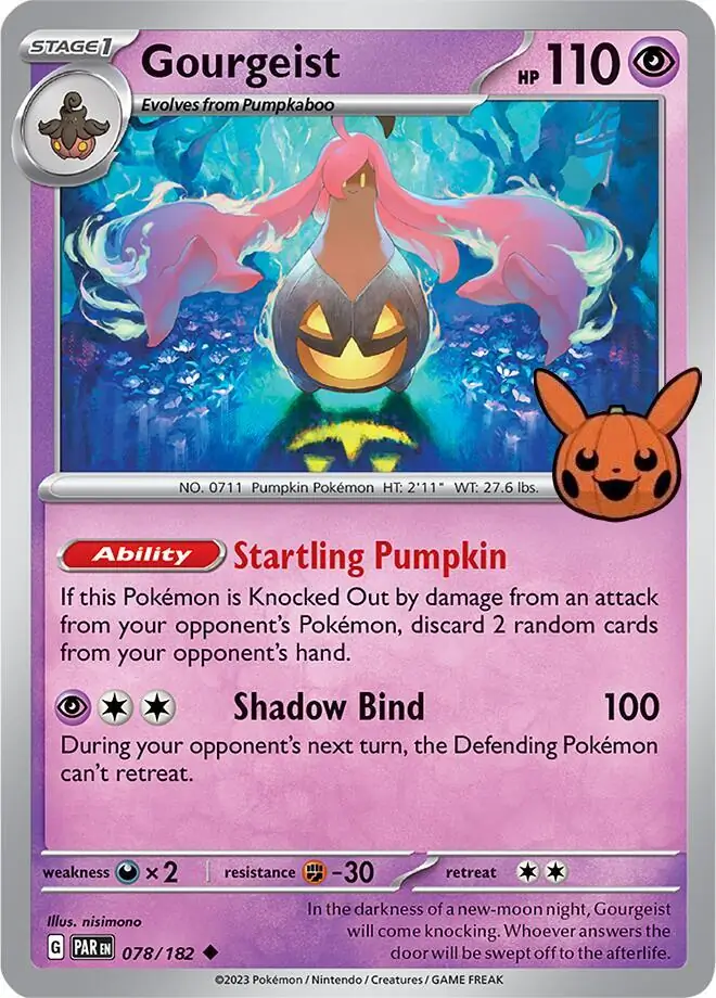 Gourgeist Trick or Trade 2024 078/182 Uncommon