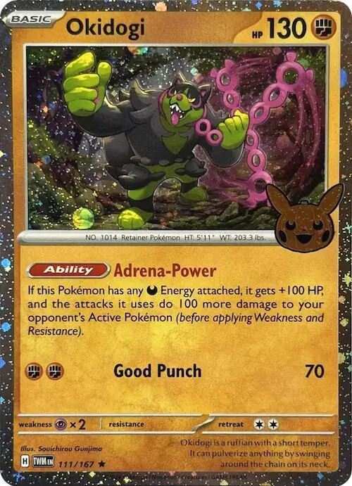 Okidogi Trick or Trade 2024 111/167 Rare Holo