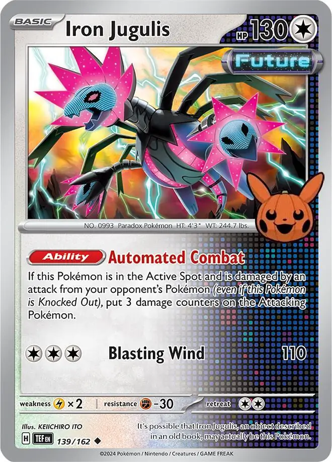Iron Jugulis Trick or Trade 2024 139/162 Uncommon