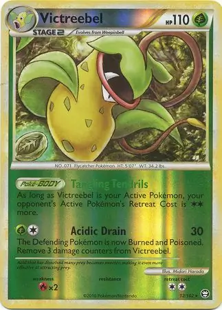 12/102 Victreebel TM Rare Holo Reverse Holo