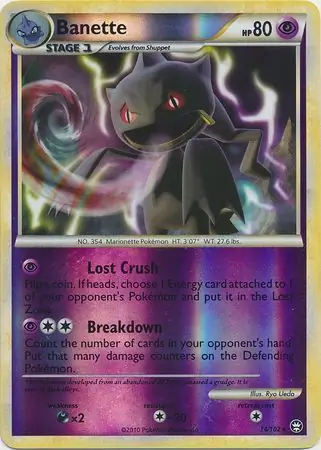 14/102 Banette TM Rare Reverse Holo
