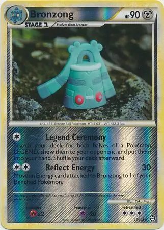 15/102 Bronzong TM Rare Reverse Holo